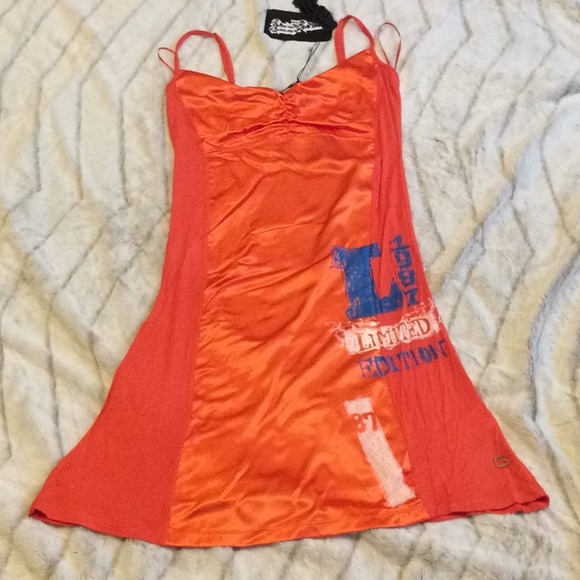 AnM orange sundress - Picture 1 of 6